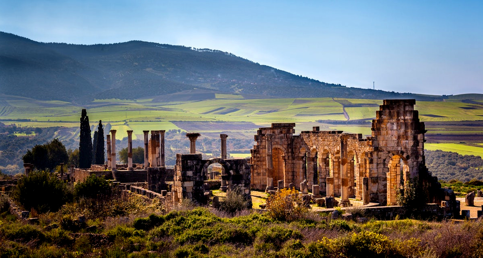Fès: Volubilis and Meknes